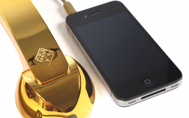 Die coolsten Telephonhörer für Smartphones – Retro Smartphonehörer 24 Karat